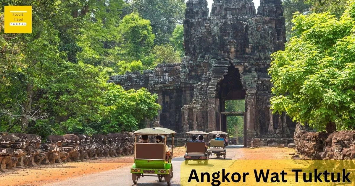 Tuktuk-Angkor Wat